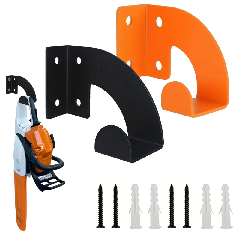 Workshop Tools Hanger - Heavy Duty Metal Chainsaw Wall Mount