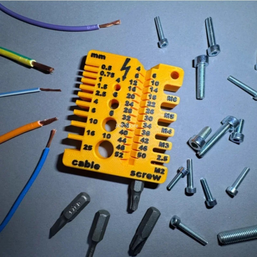 Double Sided Wire Gauge Screw  - Tools Use In Workshop 评论和价格