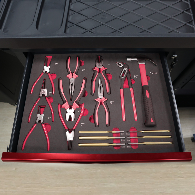 7 Drawer Tool Trolley With 273 - Tools In Mechanic Workshop 评论和价格