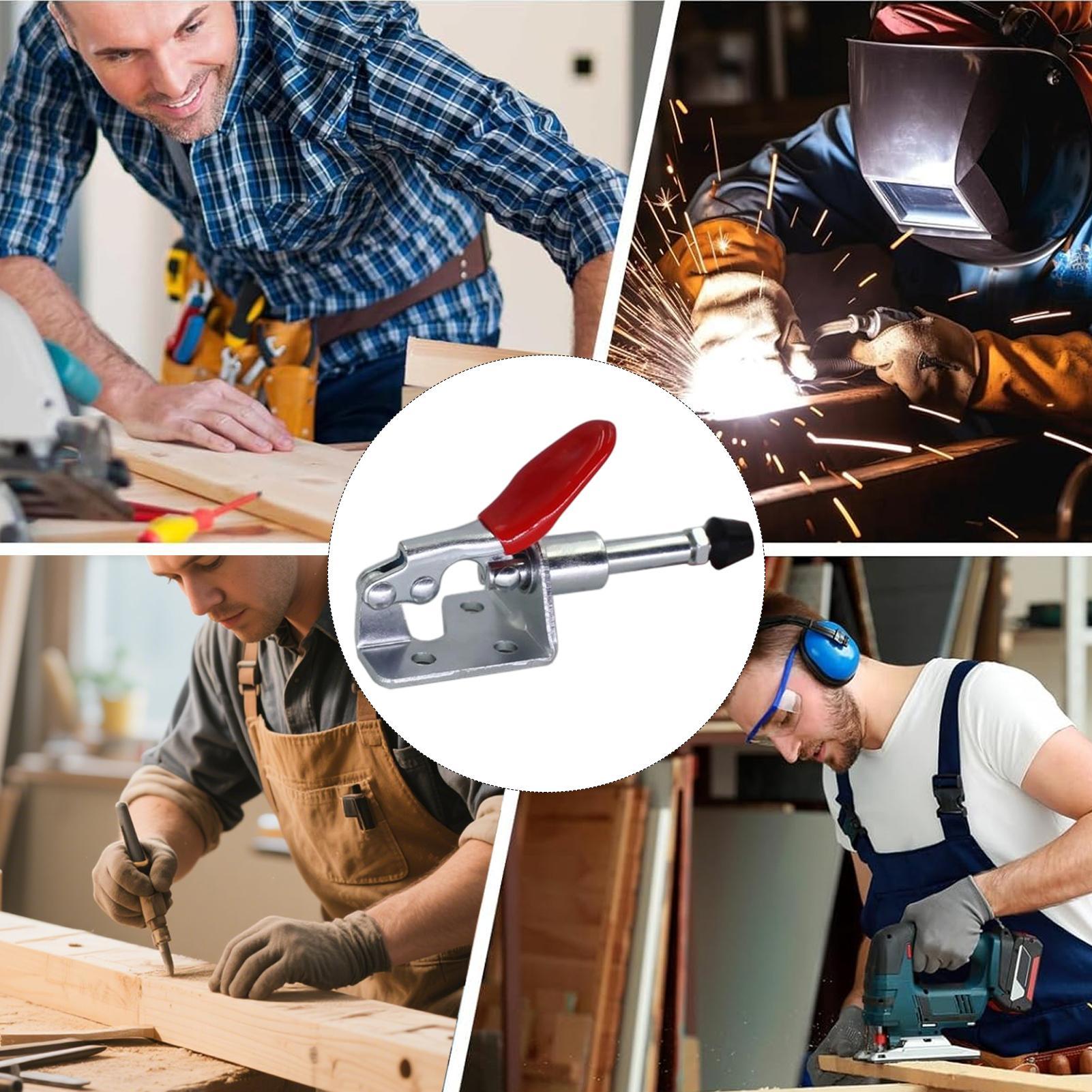 Horizontal Toggle Clamp 45kg H - Welding Tools In Workshop 评论和价格