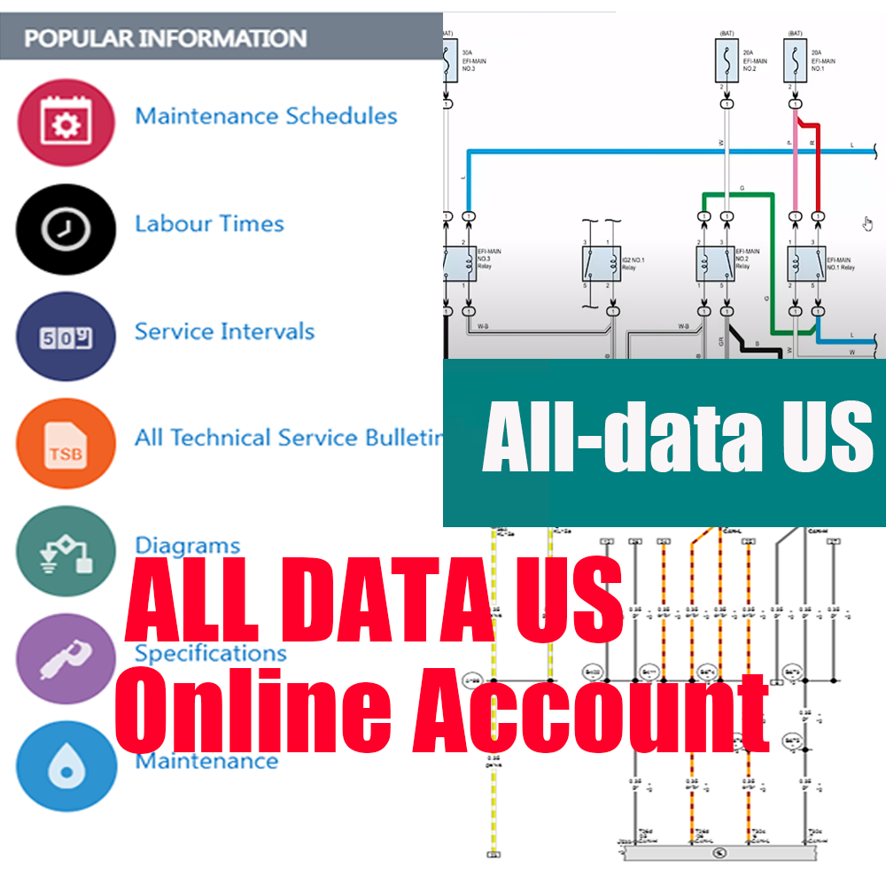 2026 Online Account Alldata US - Workshop Tools Online 评论和价格