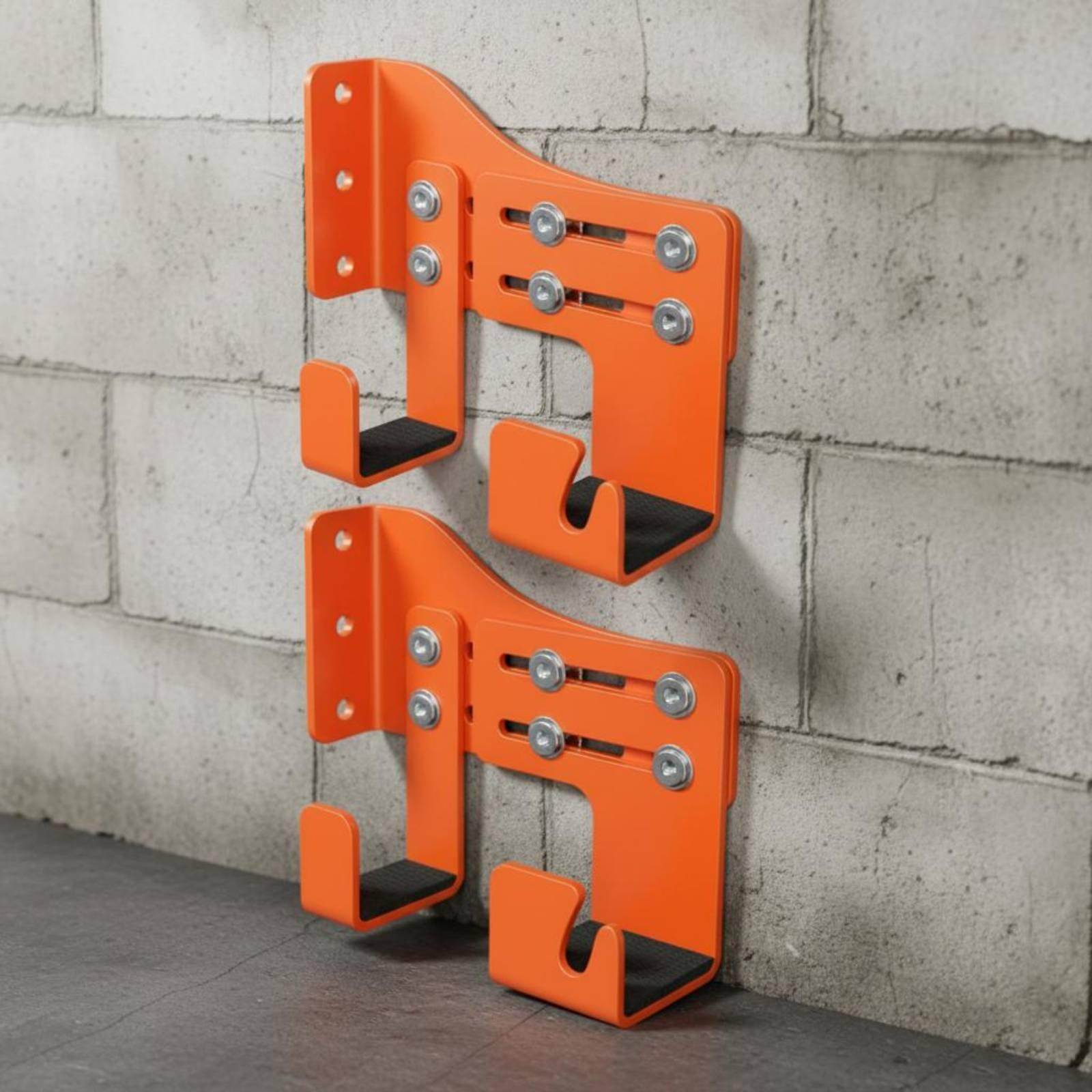 2 Pieces Logging Tool Wall Han - Workshop Tools Hanger 评论和价格