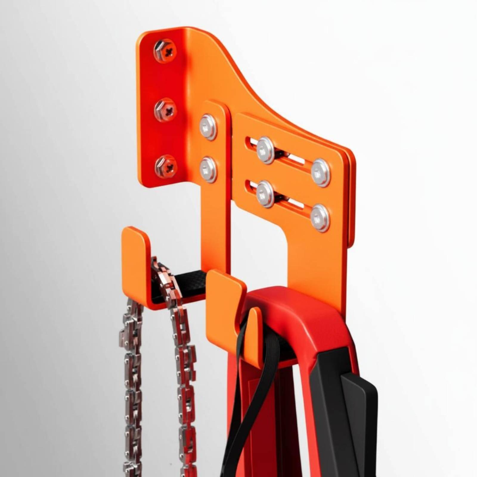 2 Pieces Logging Tool Wall Han - Workshop Tools Hanger 评论和价格