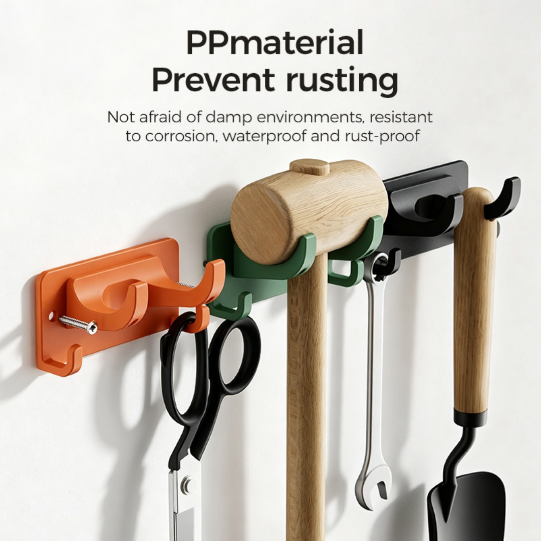 1PC Rustproof PP Wall Mount Mu - Workshop Tools Hanger 评论和价格