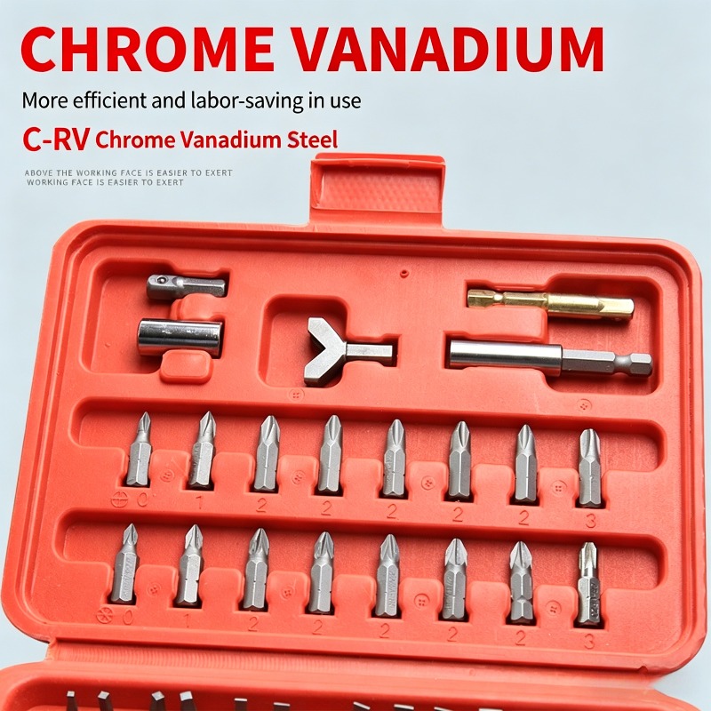100PCS Screwdriver Bit Set, Ho - Tools Use In Workshop 评论和价格