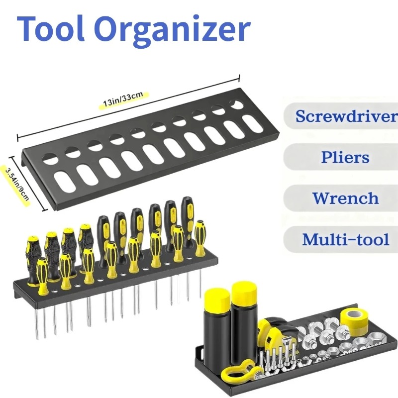 Wall Mounted Metal Tool Hanger - Workshop Tools Hanger 评论和价格