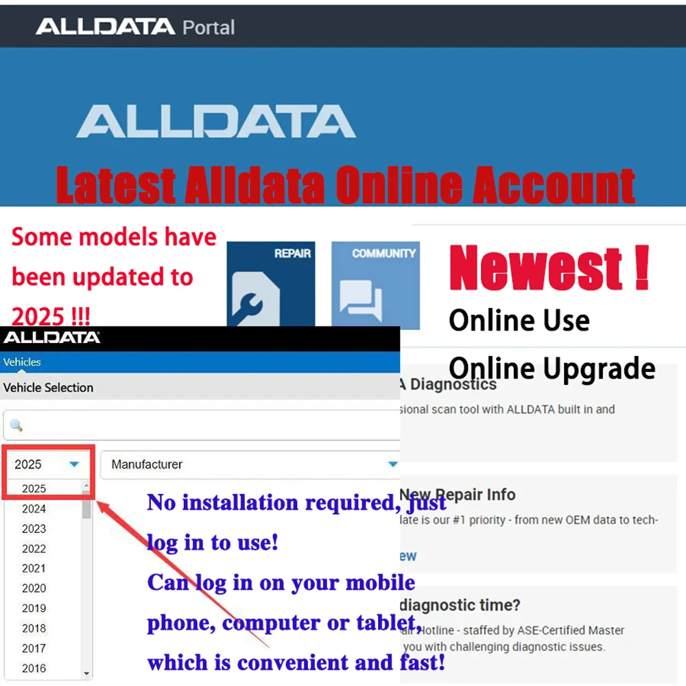 2027 Alldata CAR Data Newest O - Workshop Tools Online 评论和价格