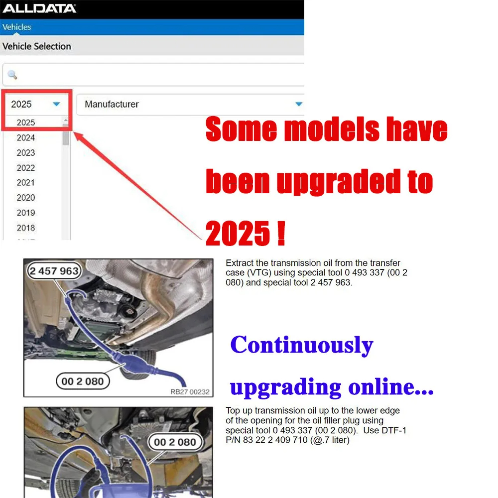 2027 Alldata CAR Data Newest O - Workshop Tools Online 评论和价格
