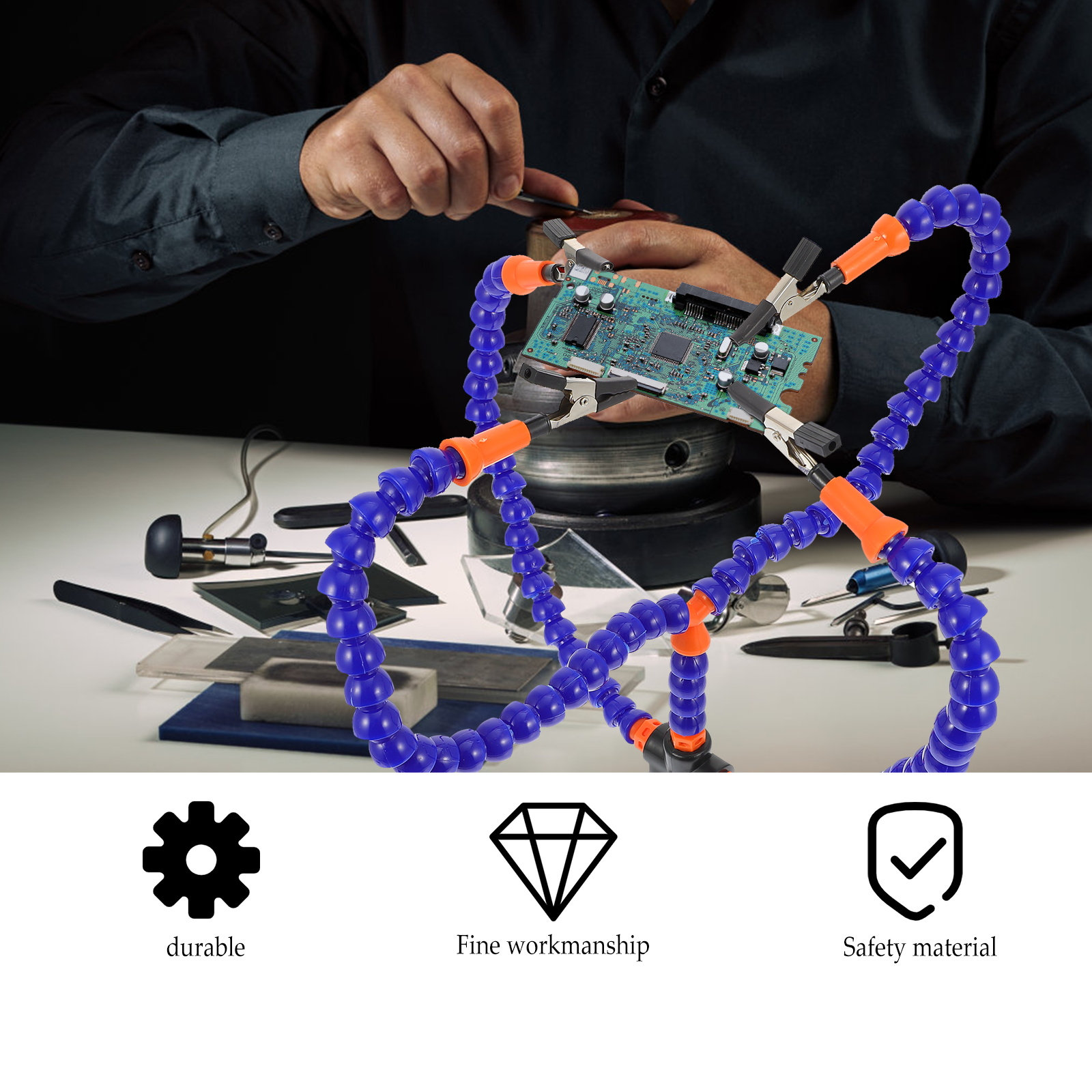 1Set Four Arms Welding Helping - Welding Tools In Workshop 评论和价格