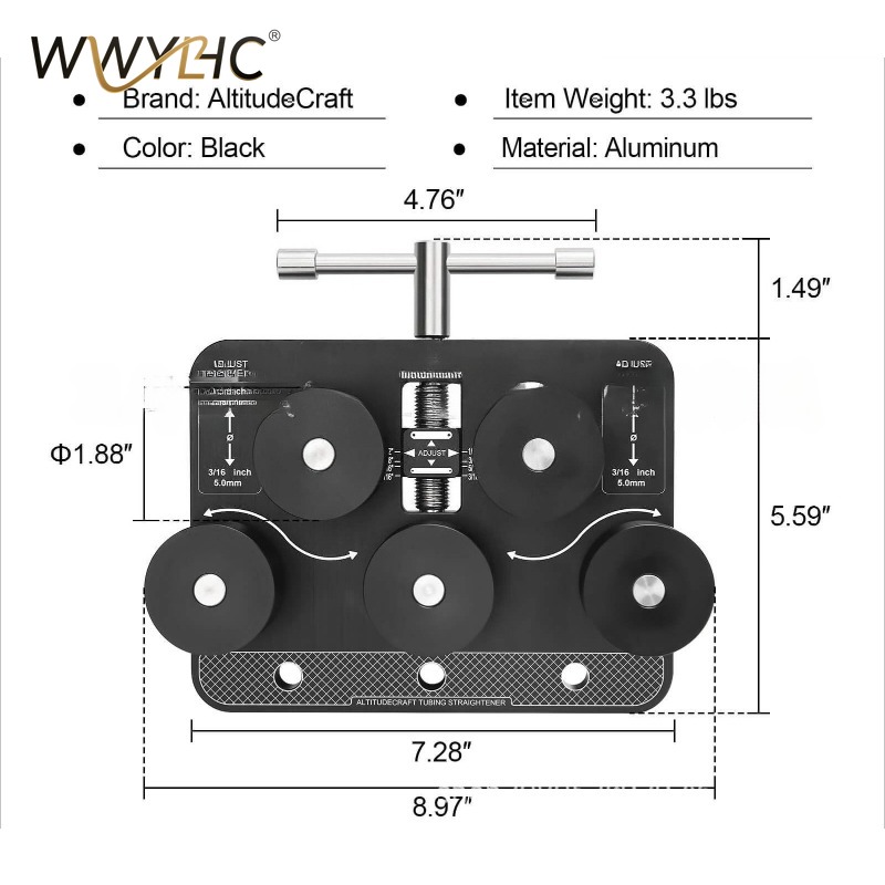 Portable Tubing Straightener M - Workshop Tools Online 评论和价格