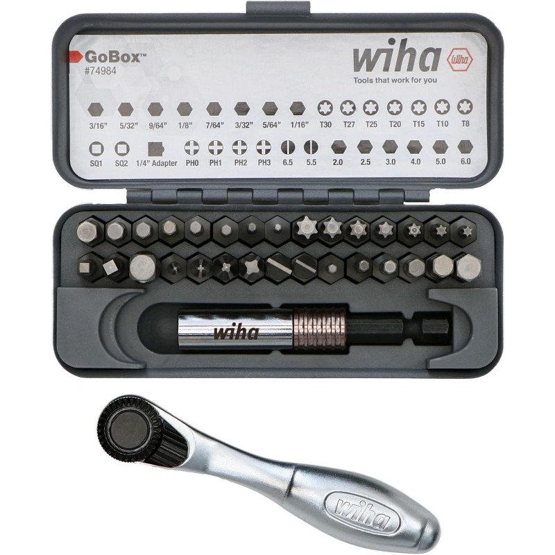 WIHA 74984 GoBox Drill Bit Set - Tools Vn 评论和价格