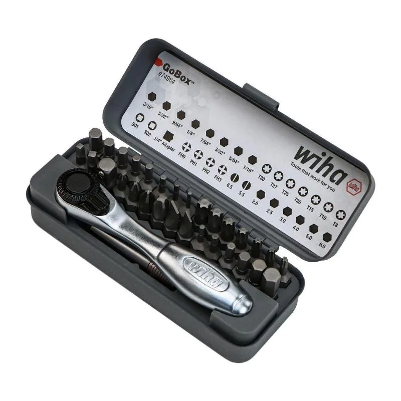 WIHA 74984 GoBox Drill Bit Set - Tools Vn 评论和价格