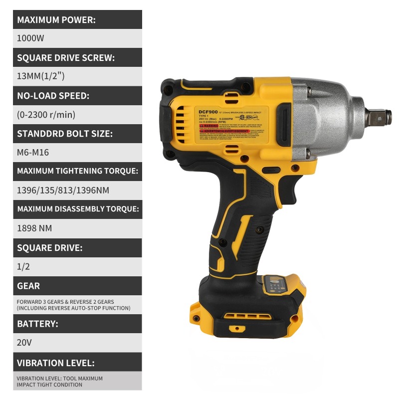 High Torque Cordless Impact Wr - Tools Use In Workshop 评论和价格